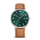 Image of Bering Time - Titanium - Mens Brushed Silver-tone Watch - 18640-568
