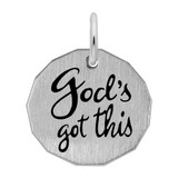 Image of Gods Got This Charm (Choose Metal) by Rembrandt
