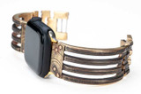 Image of WatchCraft Jaffa Bridge - Brass Watch Band Compatible with Apple Watch