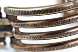 Image of WatchCraft Jaffa Bridge - Brass & Copper Watch Band Compatible with Apple Watch