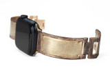 Image of WatchCraft Luna - Brass Wide Watch Band Compatible with Apple Watch
