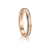 Image of "VIRTUE ROSE GOLD-PLATED" - Stackable Collection - MeditationRing (Spinner Ring)