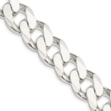Sterling Silver 16.25mm Curb Chain QCB450-24