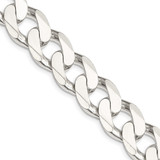 Sterling Silver 15mm Curb Chain QCB400-26