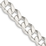 28 inch Sterling Silver 13mm Curb Chain Necklace