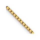 14K Yellow Gold 1.2mm Box Chain 7161-20