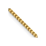 14K Yellow Gold 1.25mm Franco Chain 7177-20