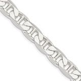 Sterling Silver 9.5mm Flat Anchor Chain QAN250-26