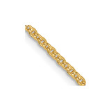 14K Yellow Gold 1.7mm Flat Cable Chain 1520-16