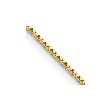 14K Yellow Gold 26 inch .95mm Box with Lobster Clasp Chain