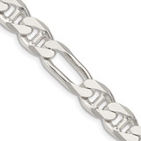 Sterling Silver 8.75mm Figaro Anchor Chain QAF250-22