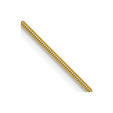 10k Yellow Gold .9mm Round Snake Chain 10SN080-16
