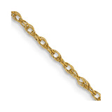 14K Yellow Gold 18 inch 1.3 Heavy Baby Rope with Lobster Clasp Chain