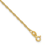 14K Yellow Gold 1.8mm Mariners Link Chain MA050-9