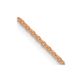 14K Rose Gold 1.1mm Flat Cable Chain 7167-16