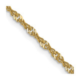 10k Yellow Gold 1.7 mm Singapore Chain 5263-16