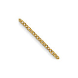 14K Yellow Gold 16 inch 1mm Round Open Link Cable with Lobster Clasp Chain