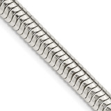 Sterling Silver 6mm Round Snake Chain QSNL150-18