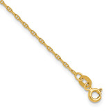 14K Yellow Gold 1.5mm Mariners Link Chain MA040-9