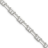 Sterling Silver Polished and Diamond-cut 5.75mm Marine Link Chain QMA150-18