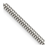 Sterling Silver 3mm Round Snake Chain QSNL080-16