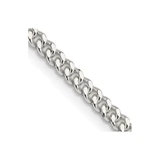 Sterling Silver 3mm Curb Chain QCB080-26