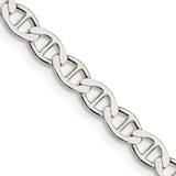 Sterling Silver 4.75mm Flat Anchor Chain QLFA100-20
