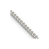 30 inch Sterling Silver 2mm Curb Chain Necklace