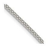 24 inch Sterling Silver 2mm Corona Chain Necklace