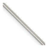 20 inch Sterling Silver 1.65mm Octagonal Snake Chain Necklace