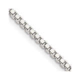 16 inch Sterling Silver 2mm Box Chain Necklace