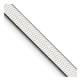 16 inch Sterling Silver 4.5mm Magic Herringbone Chain Necklace