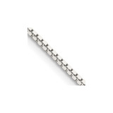 26 inch Sterling Silver 1.5mm Box Chain Necklace