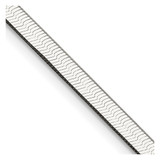 20 inch Sterling Silver 3.25mm Magic Herringbone Chain Necklace