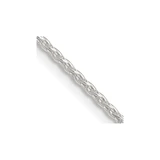 28 inch Sterling Silver 1.5mm Diamond-cut Spiga Chain Necklace