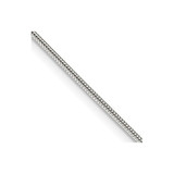 Sterling Silver 1mm Round Snake Chain QSNL030-22