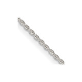 26 inch Sterling Silver 1.3mm Solid Rope Chain Necklace