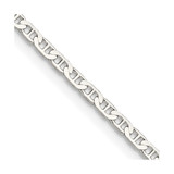Sterling Silver 2.1mm Flat Anchor Chain QAN060-16