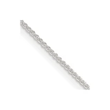36 inch Sterling Silver 1mm Round Spiga Chain Necklace