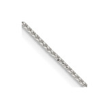 Sterling Silver .95mm Round Franco Chain w/4in ext.