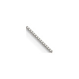 Sterling Silver .8mm Box Chain QBX015-22
