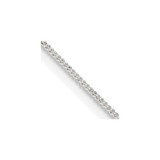 20 inch Sterling Silver 1mm Curb Chain Necklace
