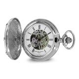 Charles-Hubert 47mm Mens Two-Tone Roman Numerals Full Hunter Mechanical Pocket Watch