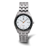 Charles-Hubert 42mm Mens White Dial Titanium Quartz Watch
