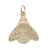 Bumble Bee Charm (Choose Metal) by Rembrandt