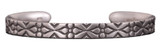 LUMINOUS Sterling Silver by Nik Lub Handmade Cuff Bracelet - Made to Order, 2 Week Lead Time