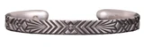 NOUVEAU Sterling Silver by Nik Lub Handmade Cuff Bracelet - Made to Order, 2 Week Lead Time