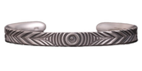 VISIONARY Sterling Silver by Nik Lub Handmade Cuff Bracelet - Made to Order, 2 Week Lead Time