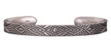 PATHFINDER Sterling Silver by Nik Lub Handmade Cuff Bracelet - Made to Order, 2 Week Lead Time