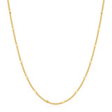 16"+3" Ania Haie Gold-Plated Sterling Silver Spheres Chain Necklace